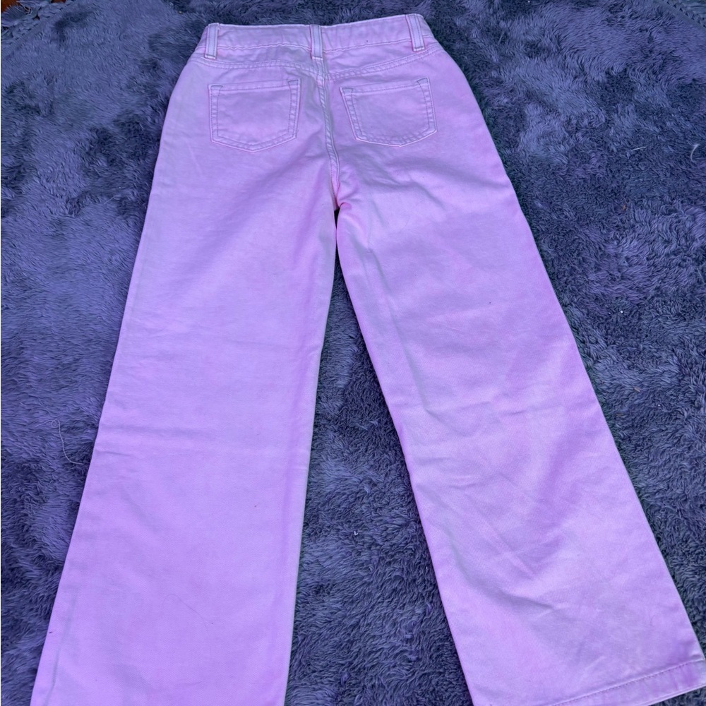 Girls wide leg pants size 8 - Picture 2 of 2